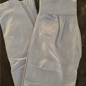 AYBL Blue Leggings Stretchy Athletic Bottoms
